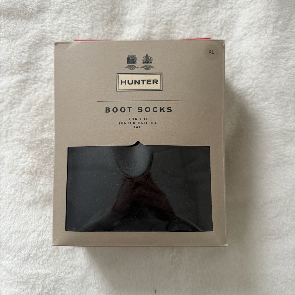 Hunter Black Boot Socks for Women